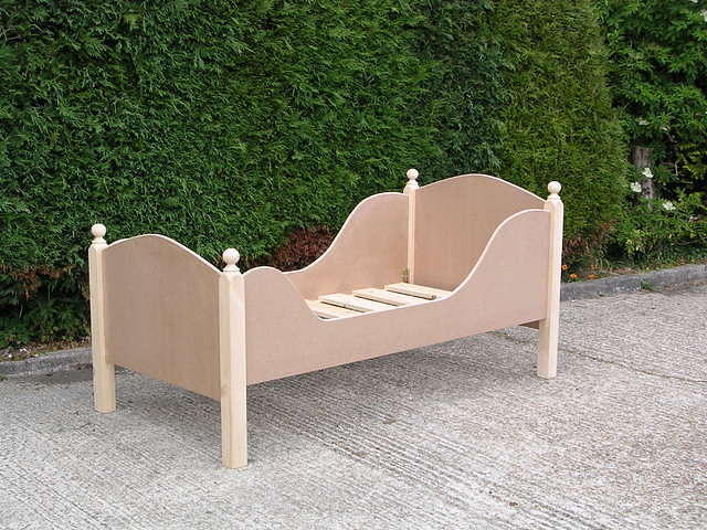 MDF Childs Sleigh Bed